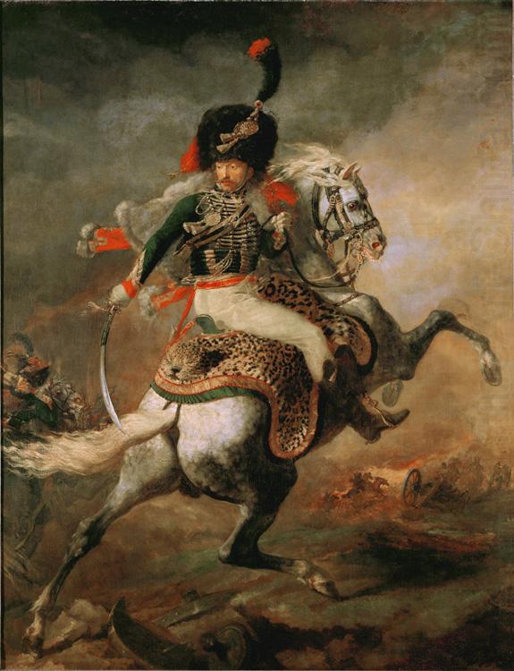 Officer of the Imperial Guard (The Charging Chasseur) (mk09), Theodore   Gericault